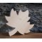 D&eacute;coupe feuille d'erable en bois a d&eacute;corer