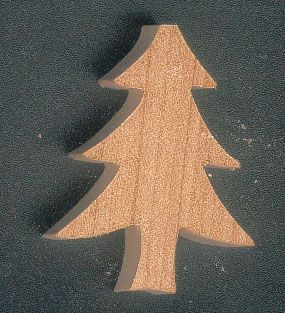 Figurine sapin en bois theme foret, nature,montagne