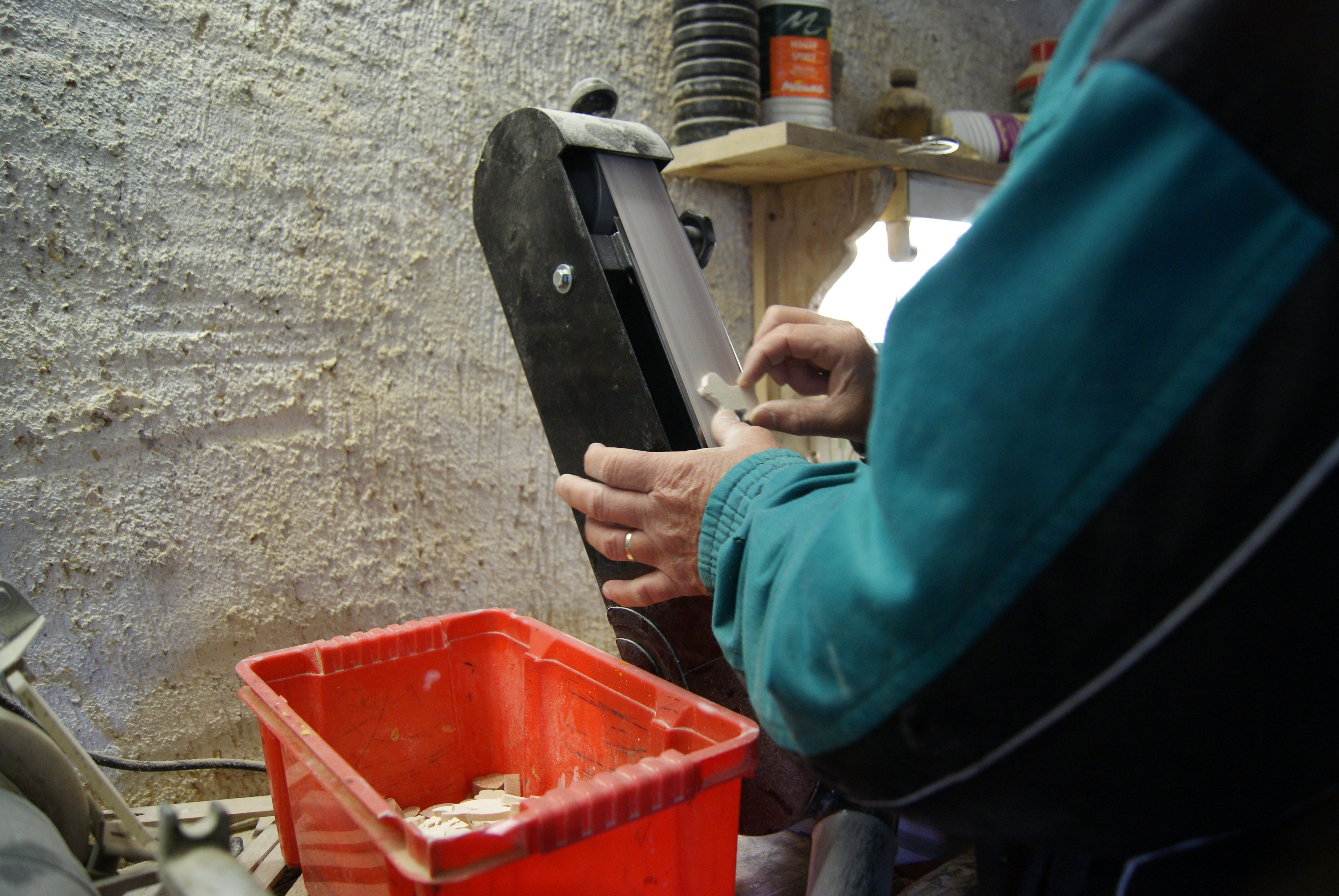Serviettenring f&uuml;r Verliebte, Holzhochzeit, Valentinstag handgefertigtes Massivholz
