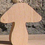 Figurine champignon 3mm miniature loisirs cr&eacute;atifs