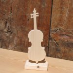 Cello aus Holz ht 20 cm Innendekoration, Tischdekoration, Musikergeschenk, handgefertigt