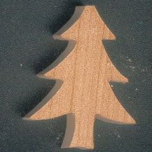 Miniaturfigur Tannenbaum 3mm zum Dekorieren und Aufkleben Verschönerung Scrap natur, wald, baum, berg, weihnachten
