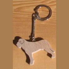 Schlüsselanhänger Hund Bernhardiner oder Golden Retriever